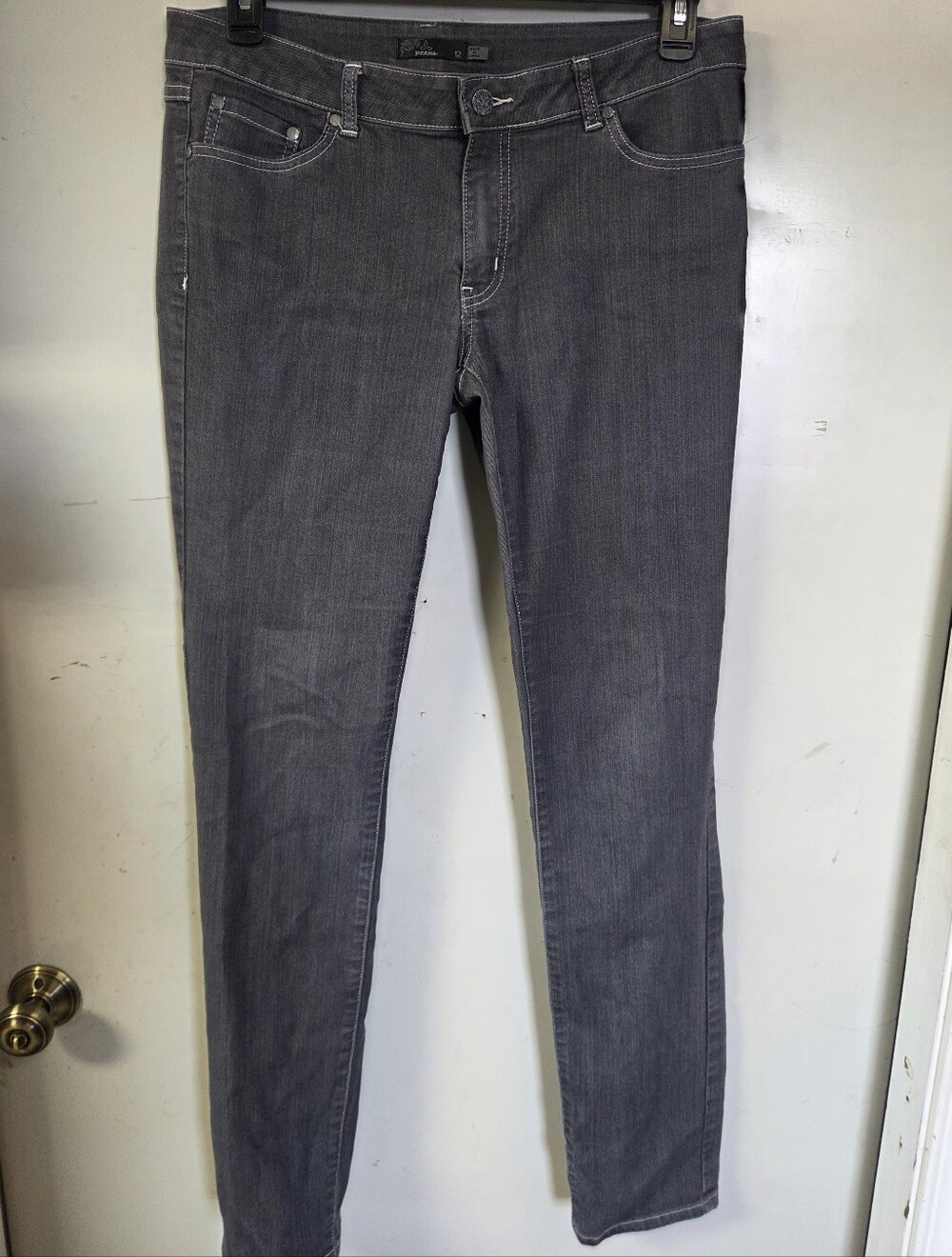 Prana Women's Skinny Jeans in Slate Gray